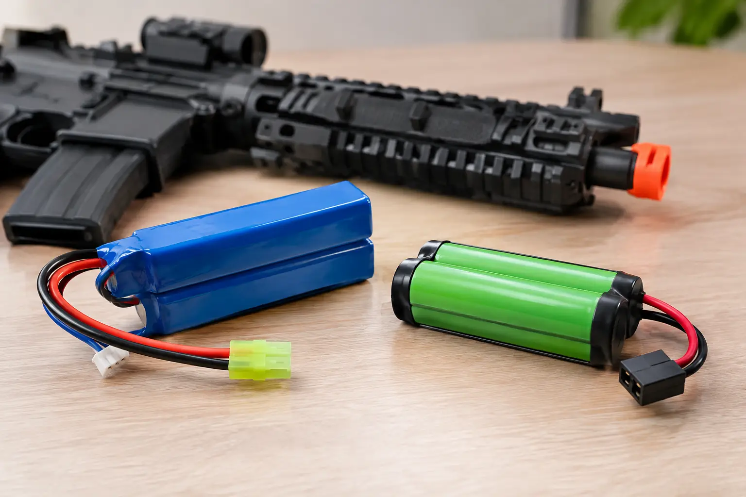 Airsoft LiPo Versus NiMH Batteries Explained