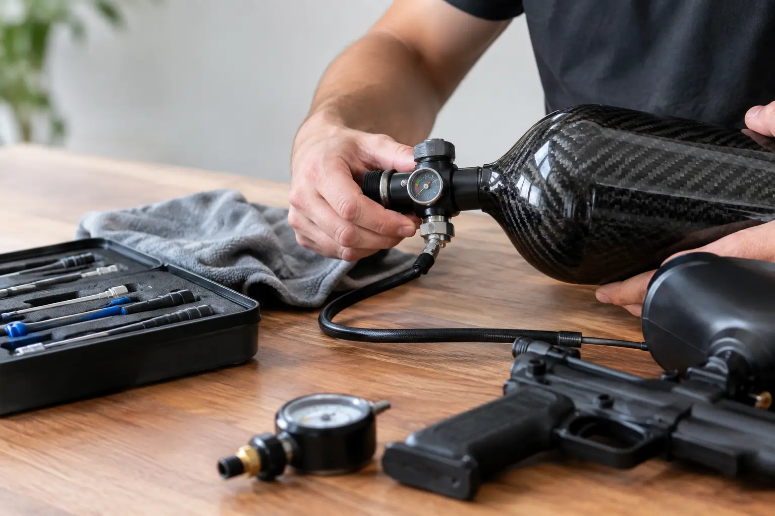HPA Leak Diagnostics for Airsoft and Paintball