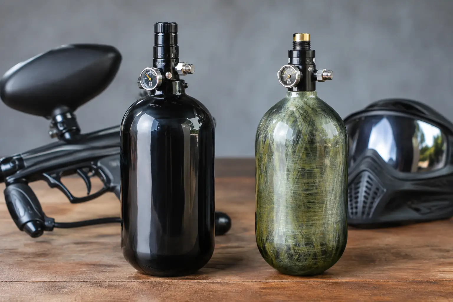 HPA Versus CO2 Paintball Tanks for Your Marker