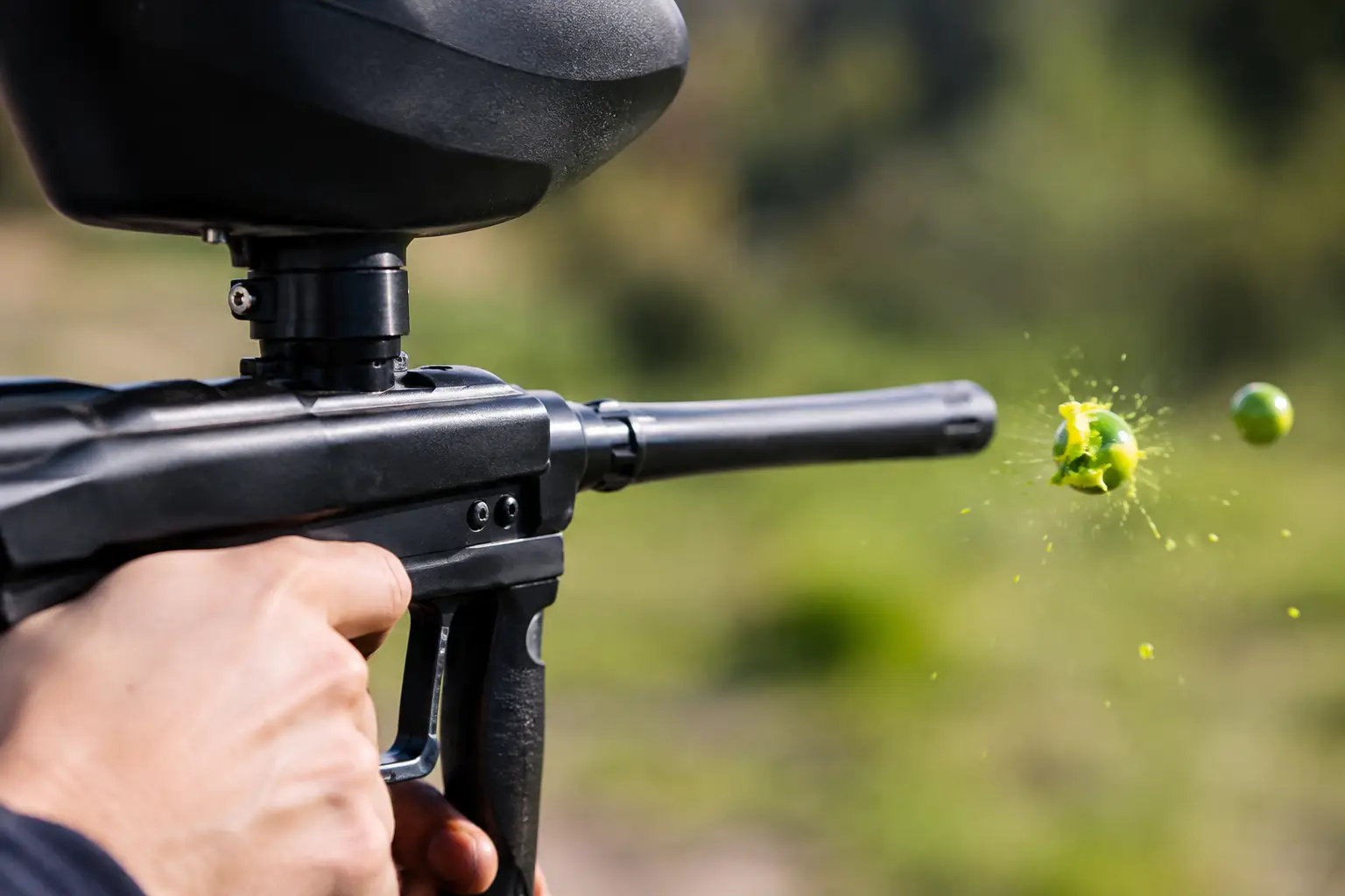 Why Does a Paintball Marker Chop Paint?